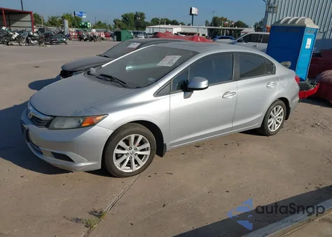 2012 Honda Civic Ex from USA, damaged, VIN 2HGFB2F85CH581493